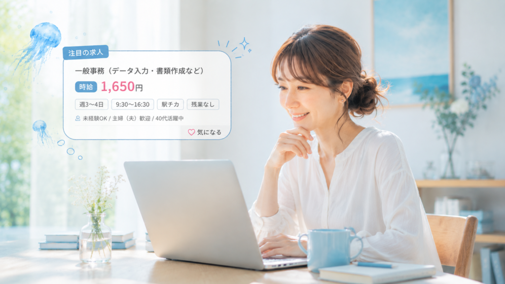 パートより時給が高い求人を見つけやすい